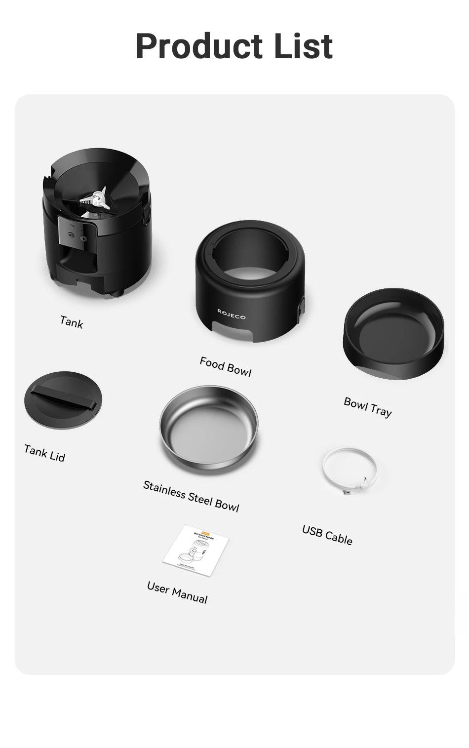 Automatic Dog & Cat Feeder – Smart 2L Kibble Dispenser