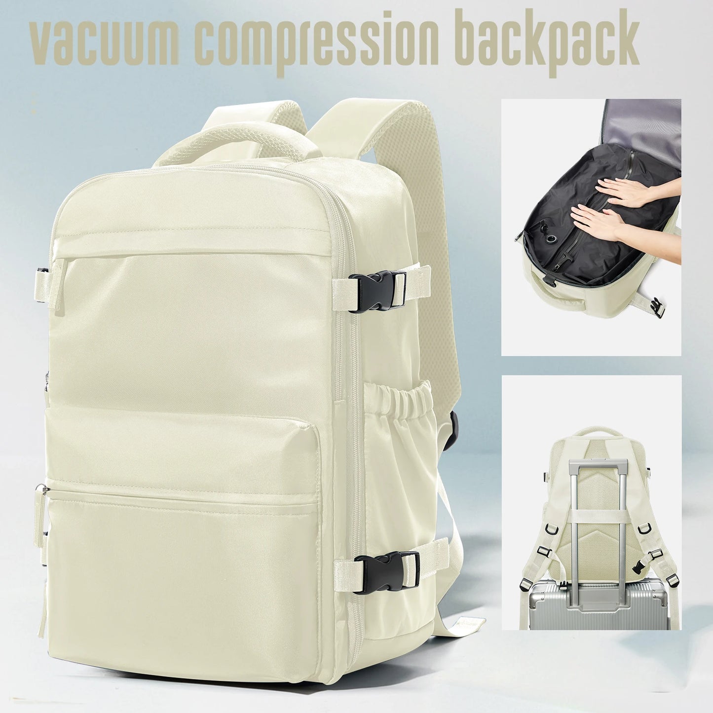 Vacuum Compression Travel Backpack