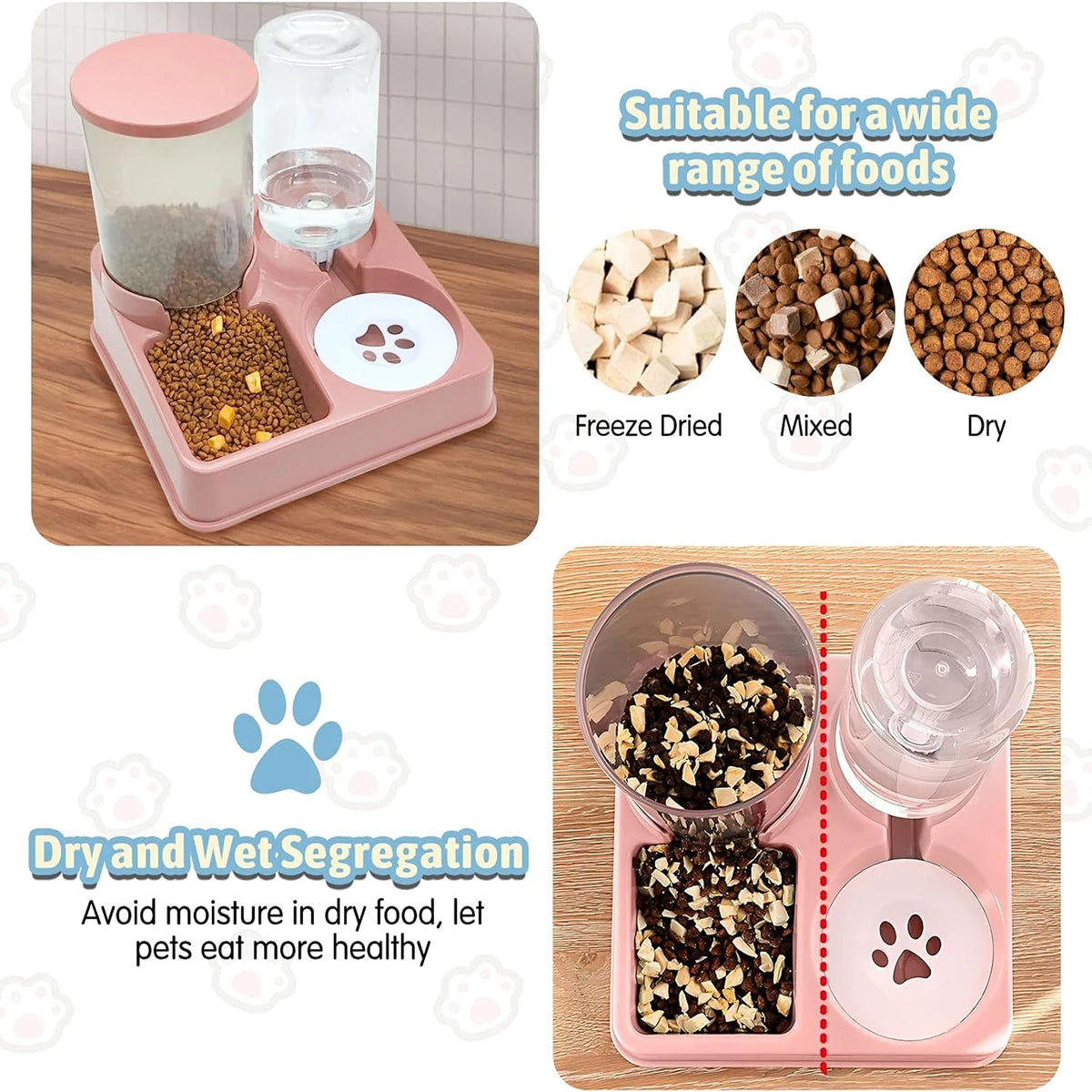 Automatic Food & Water Station for Pets