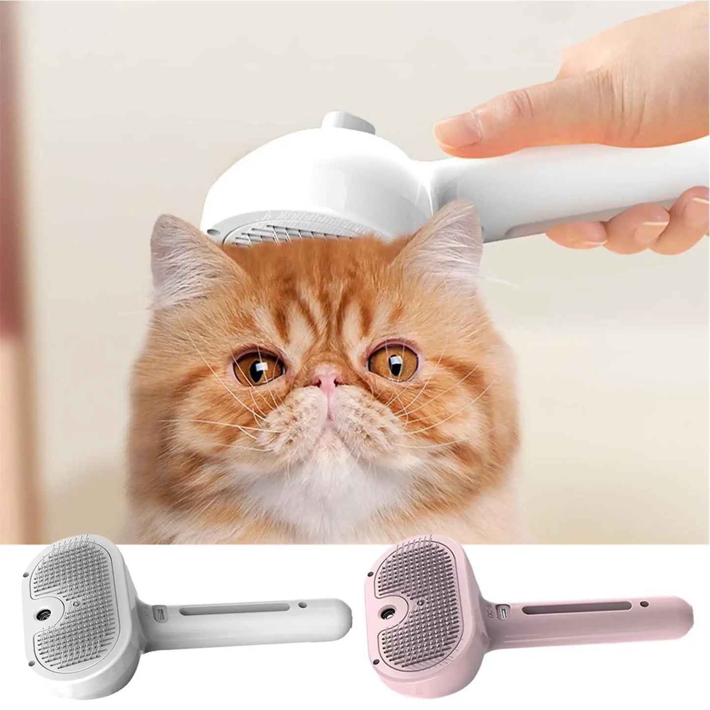 Electric 3-in-1 Dog & Cat Grooming Brush
