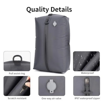 Travel Compression Packing Cubes with Vacuum Seal Bags