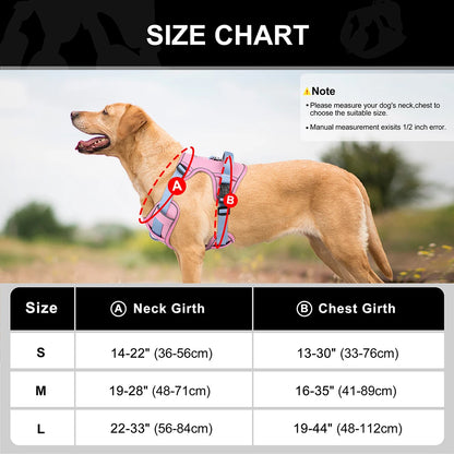 Adjustable Pet Training Harness – Breathable Nylon