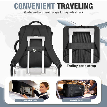 Ryanair Approved Hand Luggage Backpack with Laptop Compartment