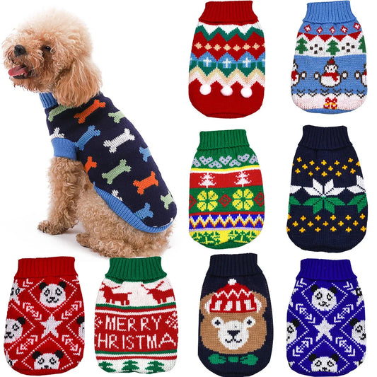 Cozy Knitted Pet Sweater – Winter Edition