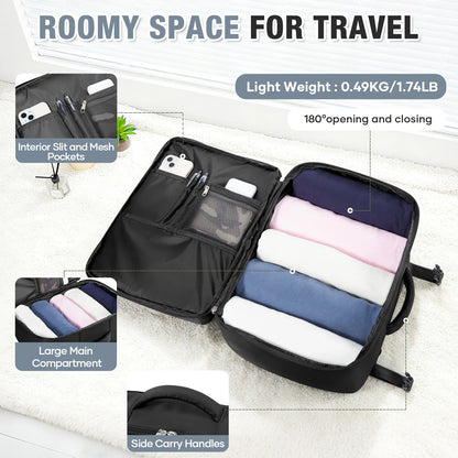 Ryanair Approved Hand Luggage Backpack with Laptop Compartment