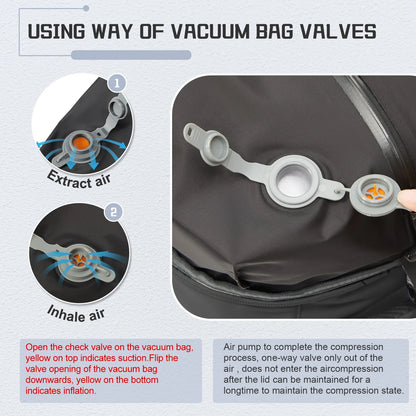 Vacuum Compression Travel Backpack