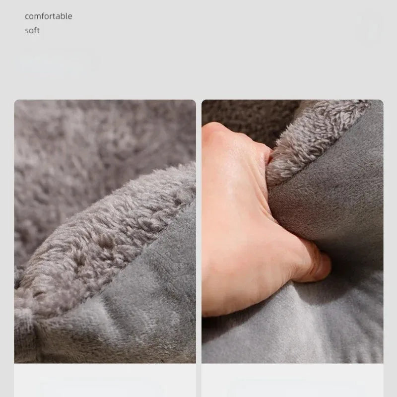 Cozy Winter Pet Bed – Warm Cat & Dog House