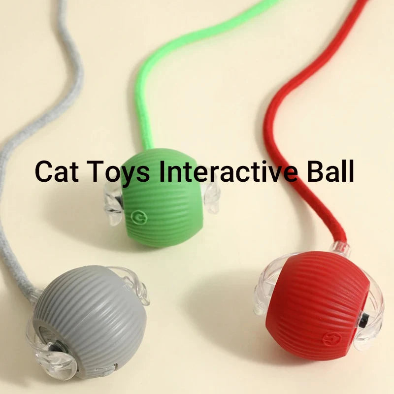Smart Interactive Cat Ball – Automatic Rolling Toy