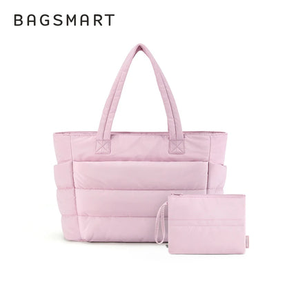 Women's Travel Tote Bag - Lightweight Shoulder Bag for Work & College