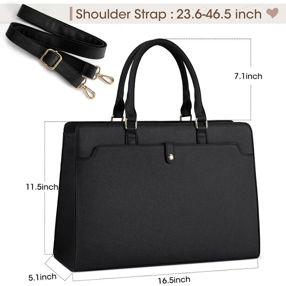 Premium Women's Laptop Tote Bag 15.6"