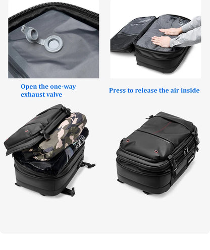 Backpack with Vacuum Compression
