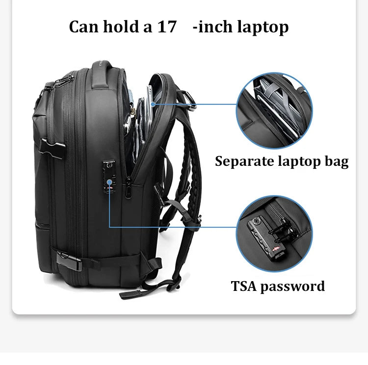 Backpack with Vacuum Compression