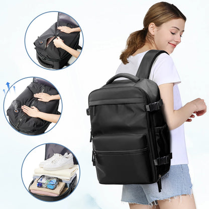Vacuum Compression Travel Backpack
