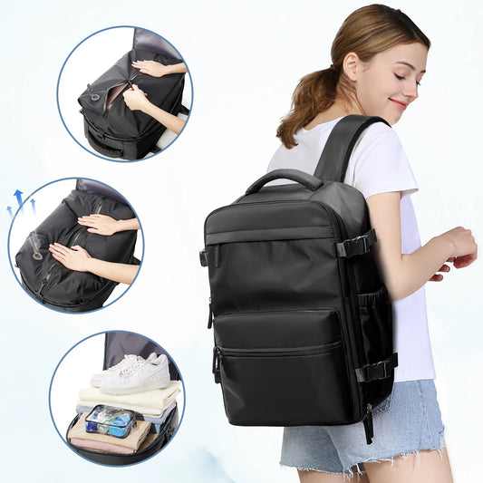 Vacuum Compression Travel Backpack