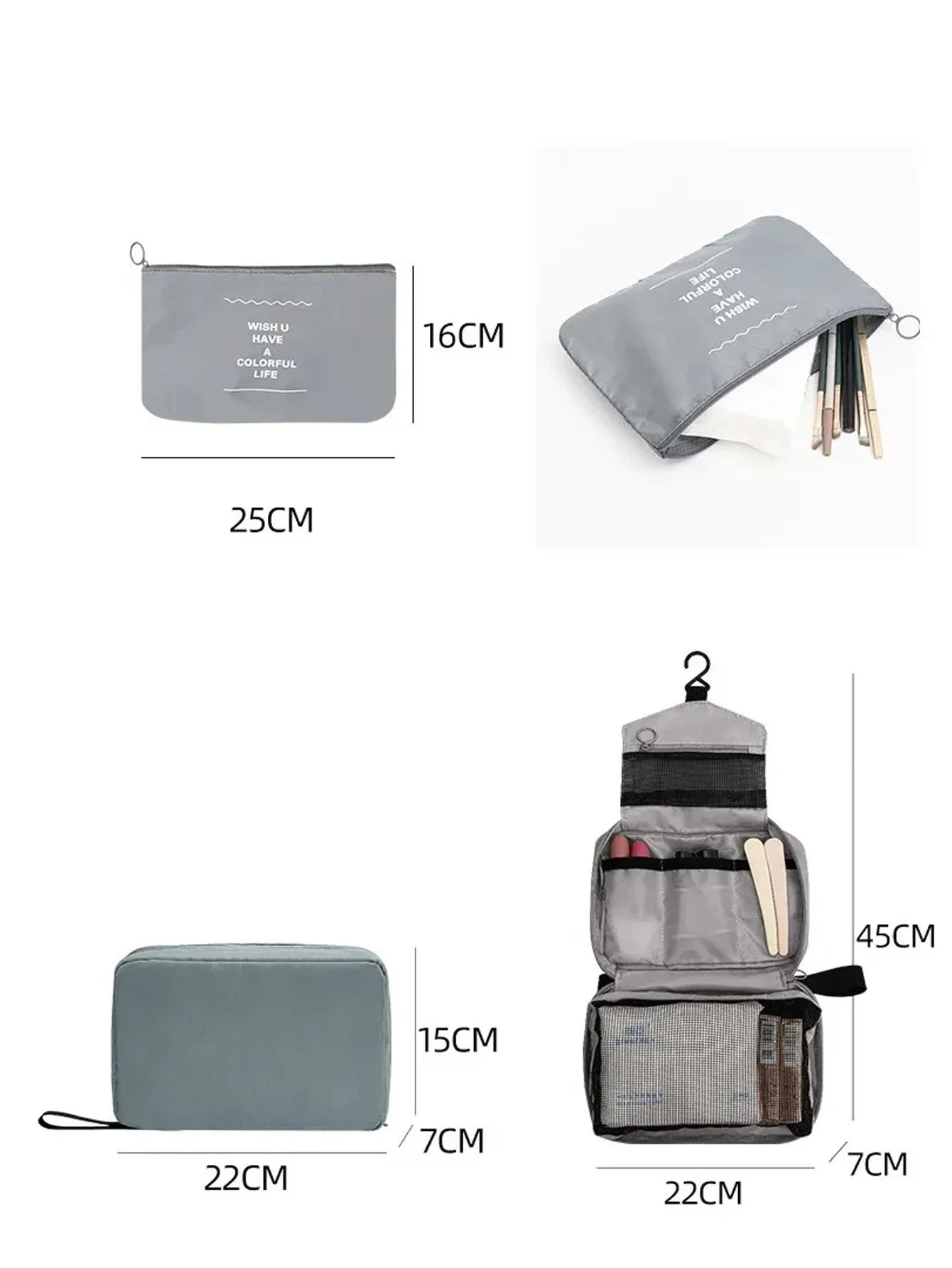 Packing Cubes Set - 10 Piece Travel Organizer Bags