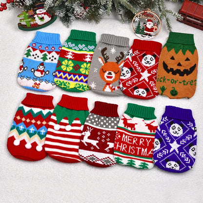 Cozy Knitted Pet Sweater – Winter Edition