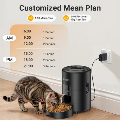 Automatic Dog & Cat Feeder – Smart 2L Kibble Dispenser
