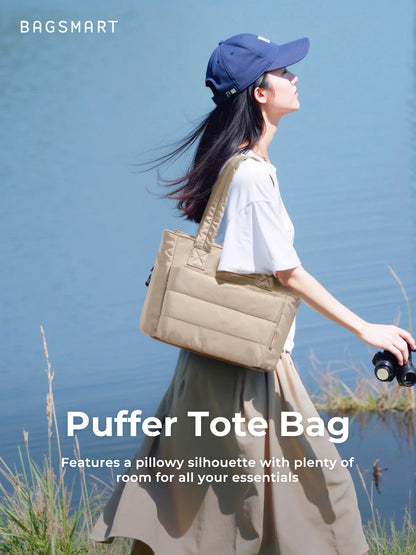 Women's Travel Tote Bag - Lightweight Shoulder Bag for Work & College