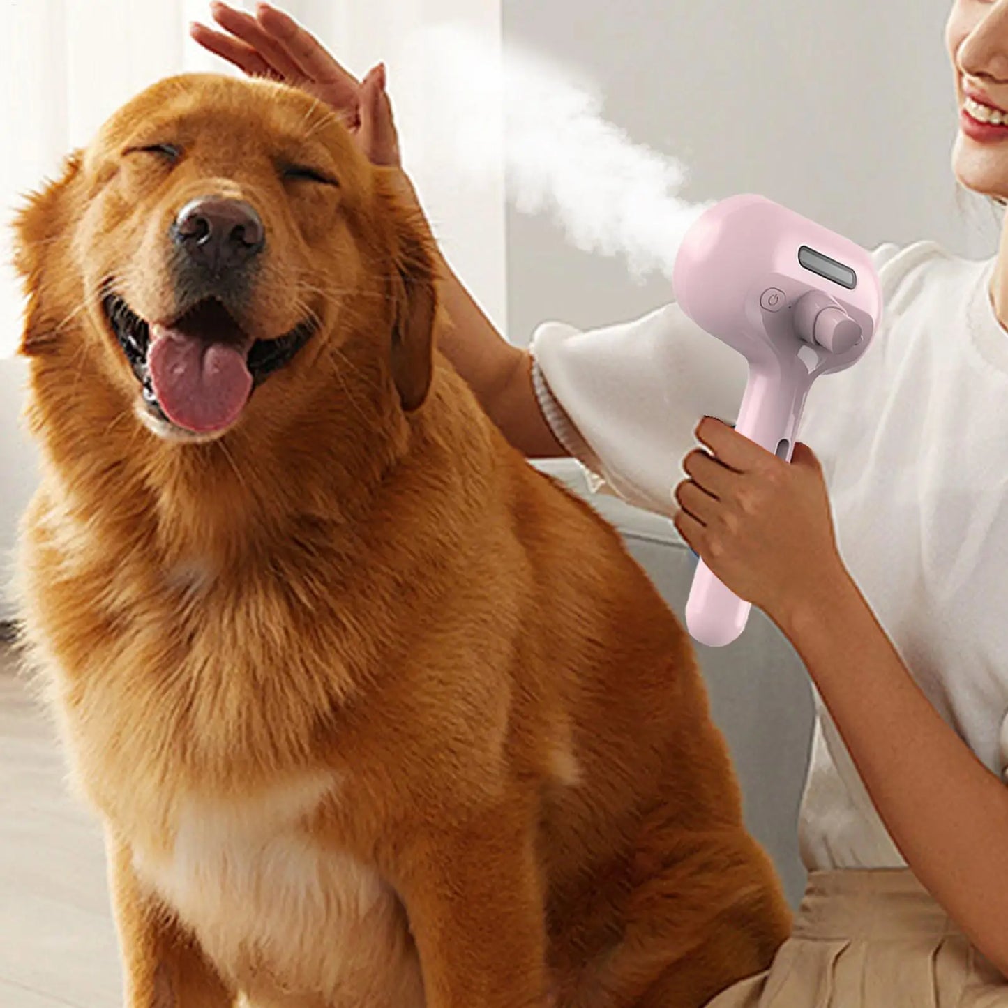 Electric 3-in-1 Dog & Cat Grooming Brush