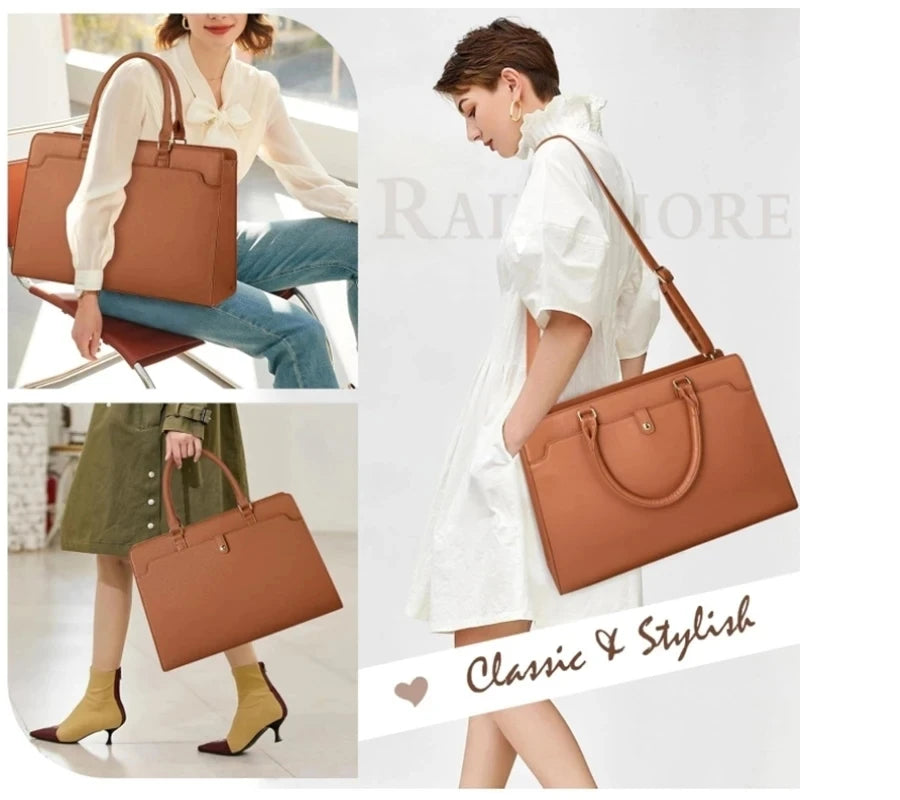 Premium Women's Laptop Tote Bag 15.6"