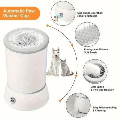 Automatic Paw Cleaning Cup – Electric Pet Washer