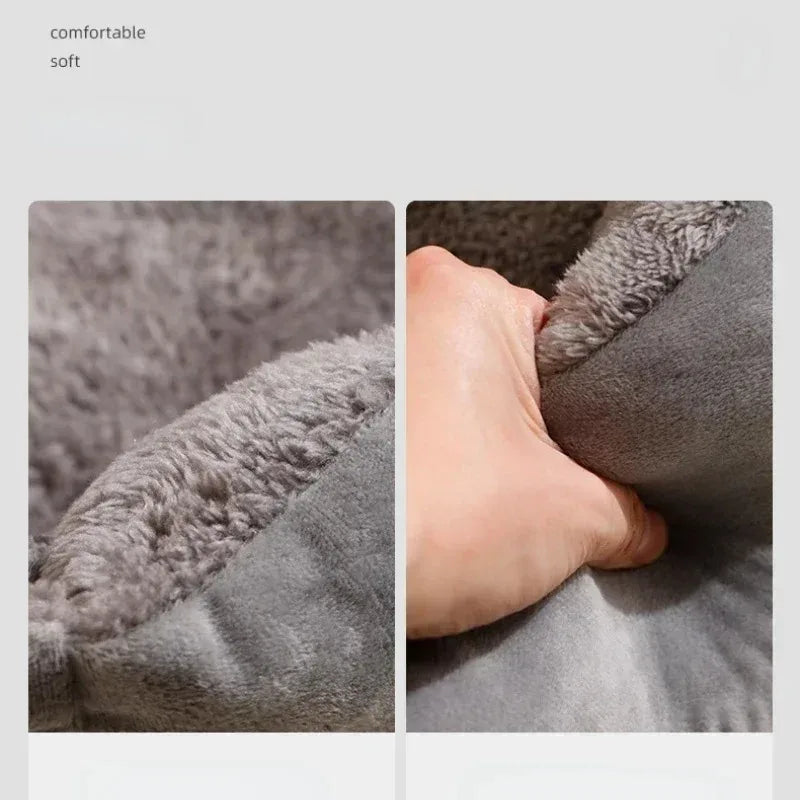 Cozy Winter Pet Bed – Warm Cat & Dog House