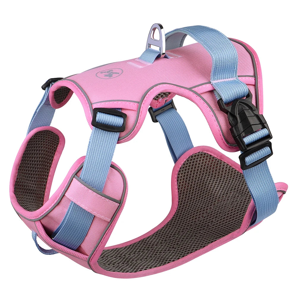 Adjustable Pet Training Harness – Breathable Nylon