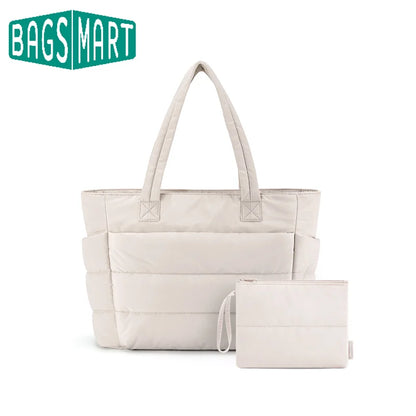 Women's Travel Tote Bag - Lightweight Shoulder Bag for Work & College