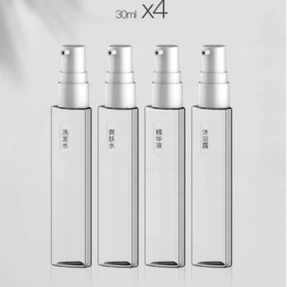 4-in-1 Travel Toiletry Dispenser