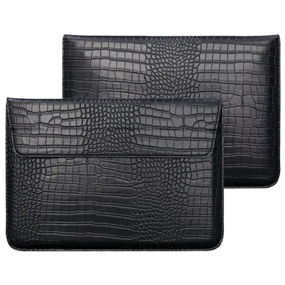 Premium Crocodile Leather MacBook Sleeve 13-16 Inch
